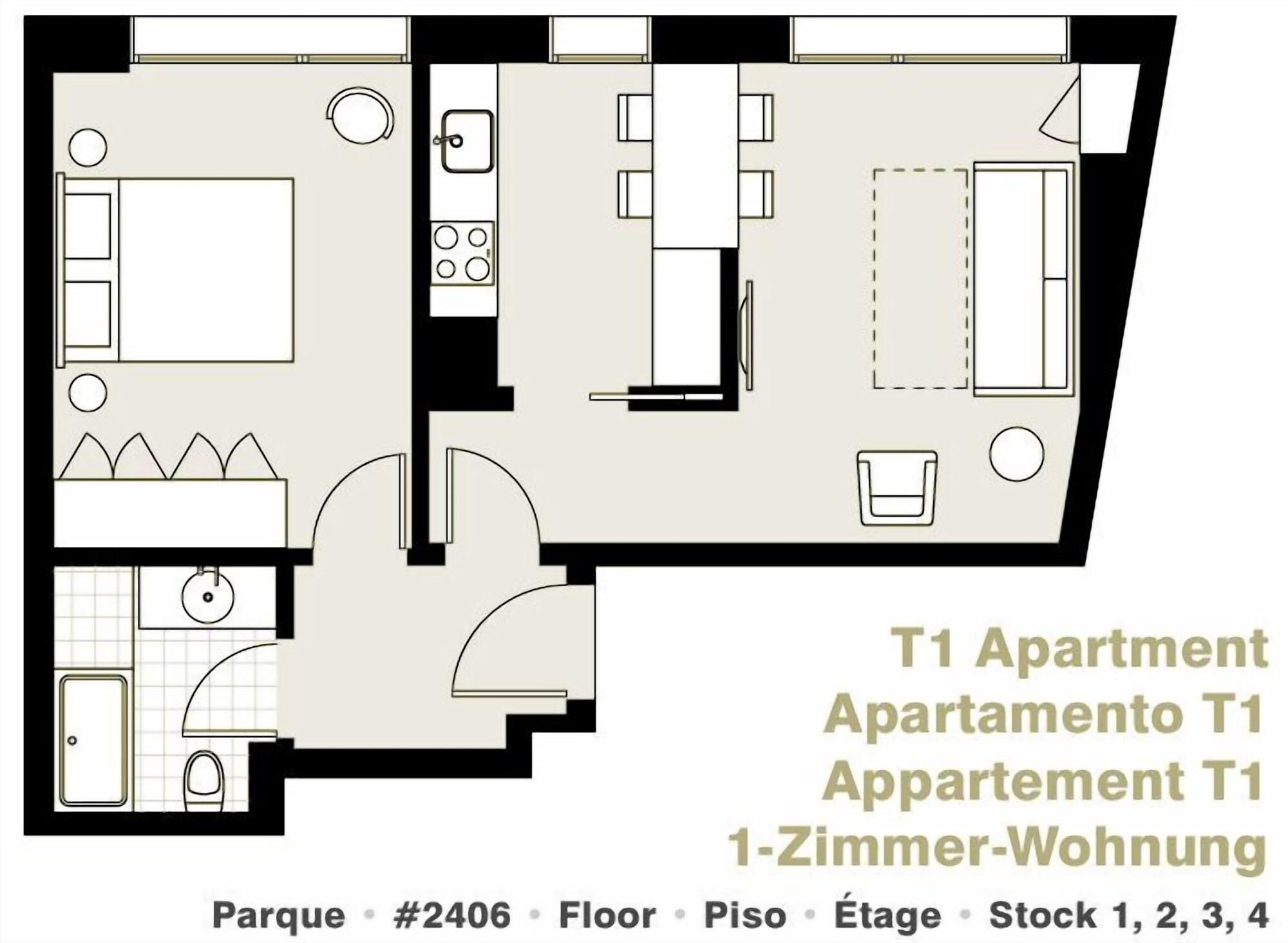 Lisbon Serviced Apartments - Parque Eksteriør bilde